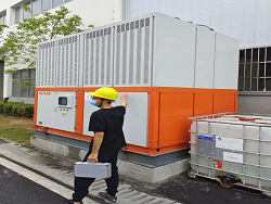 蒸發(fā)式冷水機(jī)組噪聲控制方案